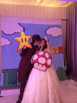 Illustration for article titled A Show-Stopping Contender For 'Most Ambitious Video Game Wedding'